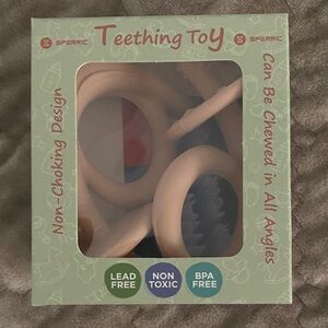 Teething Toy - Non-Toxic Lead Free Bra Free